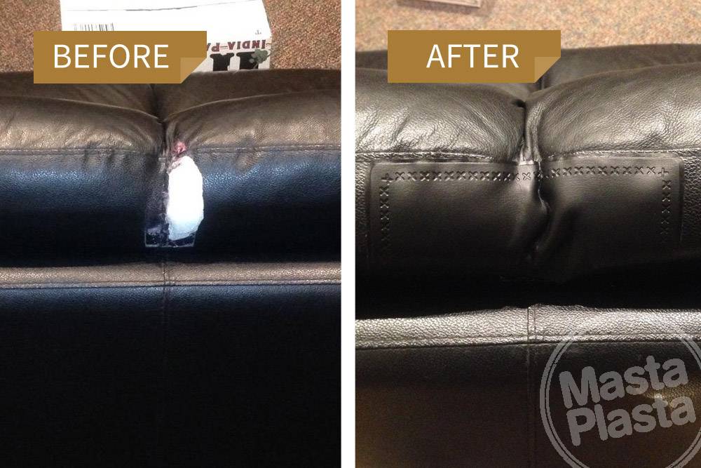 glue to repair leather sofa
