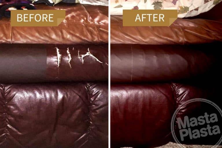 can you repair cracked leather sofa